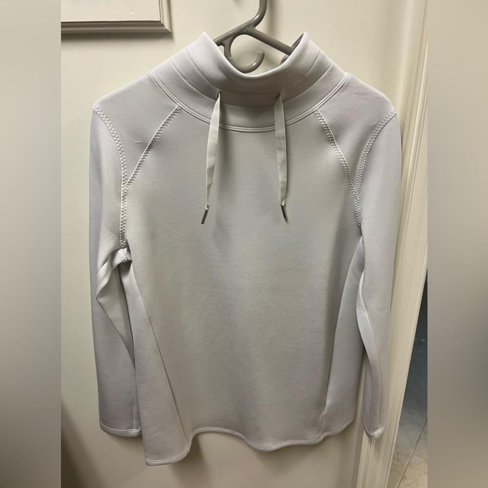 Grey Spanx Long Sleeve Pullover